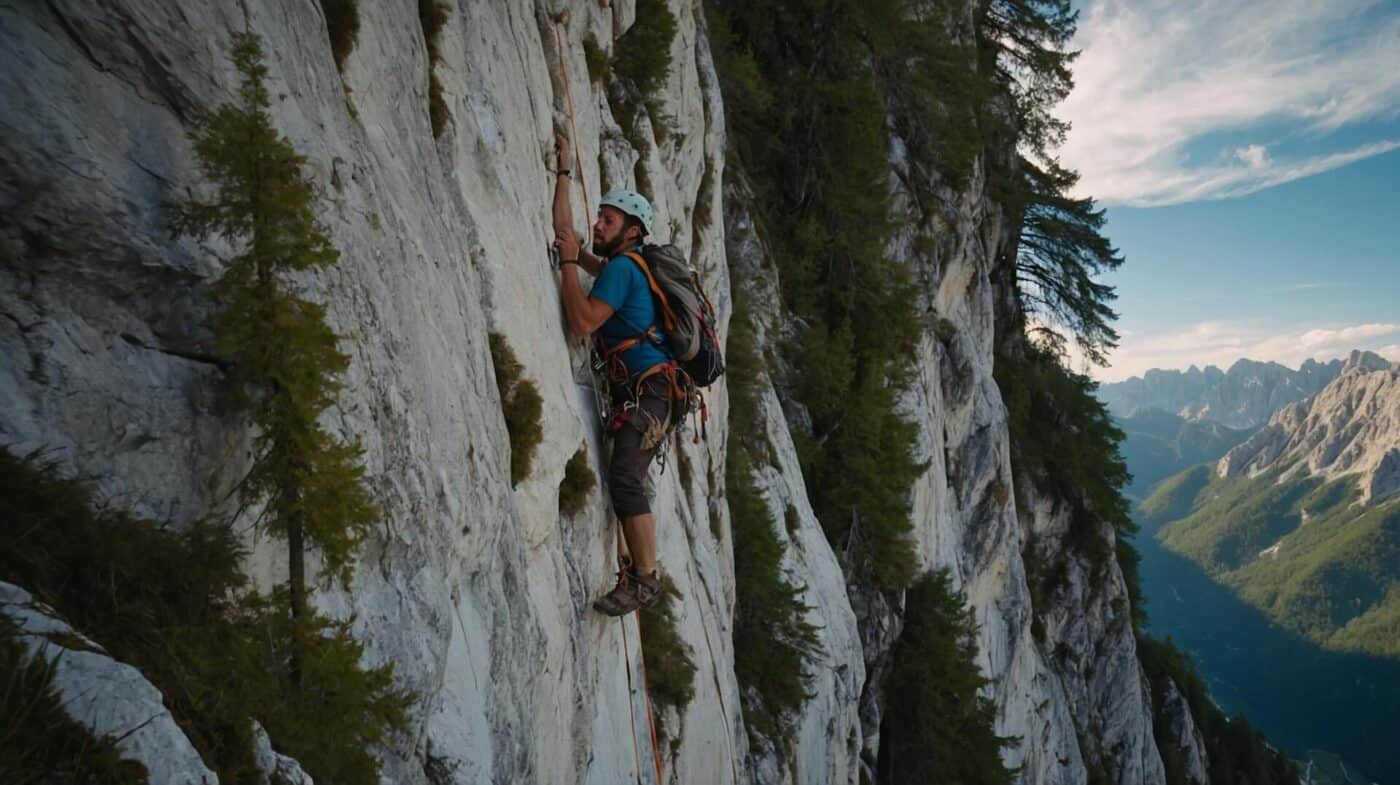 Klättringsleder i de östra julianska alperna (1924)